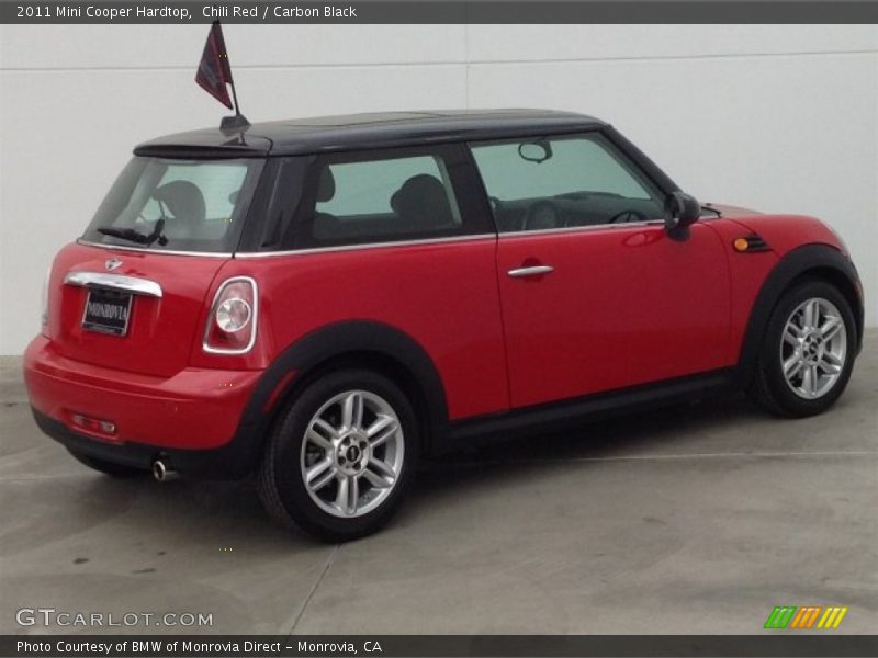 Chili Red / Carbon Black 2011 Mini Cooper Hardtop