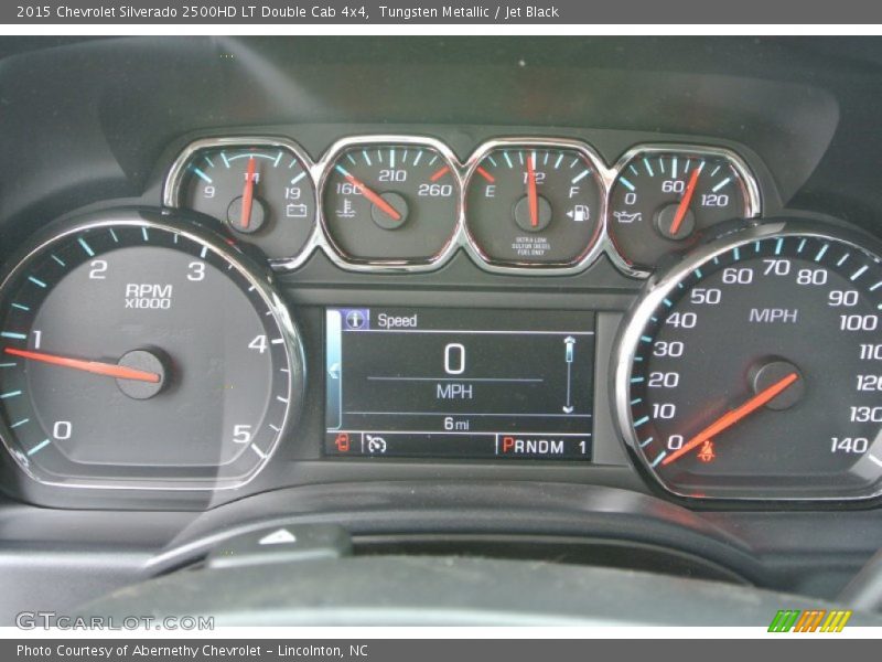 Tungsten Metallic / Jet Black 2015 Chevrolet Silverado 2500HD LT Double Cab 4x4