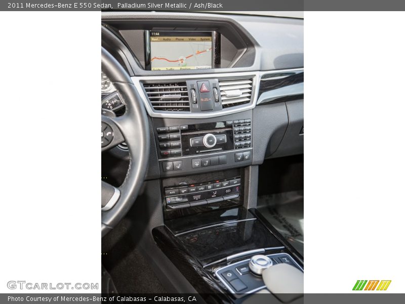 Palladium Silver Metallic / Ash/Black 2011 Mercedes-Benz E 550 Sedan