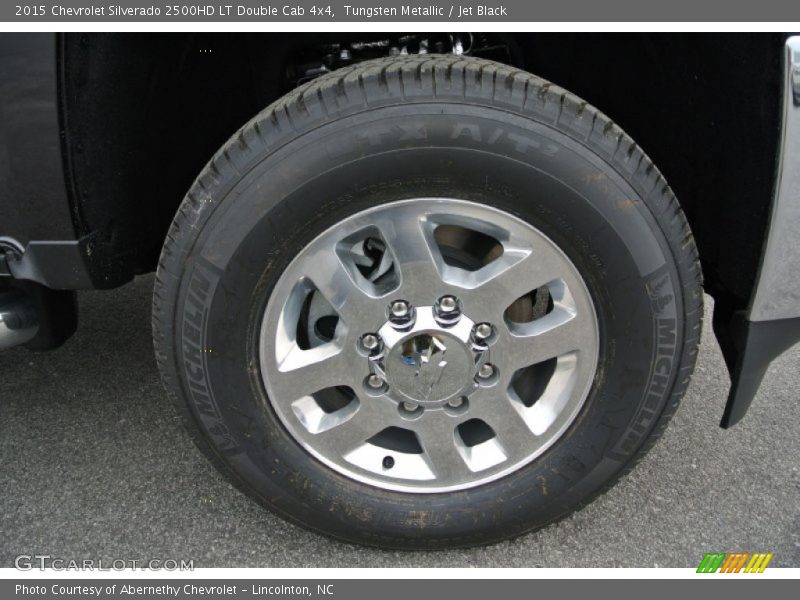 Tungsten Metallic / Jet Black 2015 Chevrolet Silverado 2500HD LT Double Cab 4x4