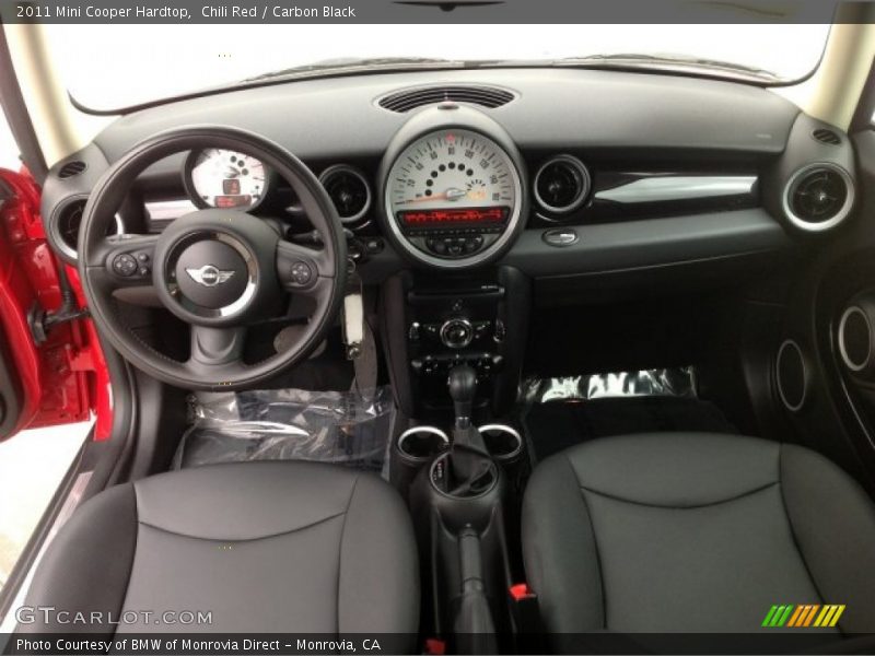Chili Red / Carbon Black 2011 Mini Cooper Hardtop