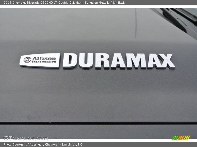 Tungsten Metallic / Jet Black 2015 Chevrolet Silverado 2500HD LT Double Cab 4x4