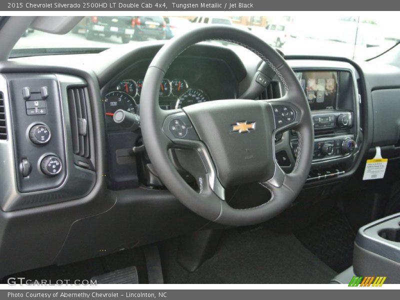 Tungsten Metallic / Jet Black 2015 Chevrolet Silverado 2500HD LT Double Cab 4x4