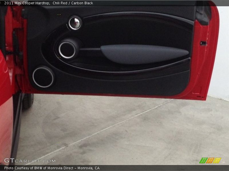 Chili Red / Carbon Black 2011 Mini Cooper Hardtop
