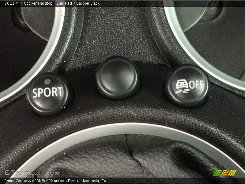 Chili Red / Carbon Black 2011 Mini Cooper Hardtop