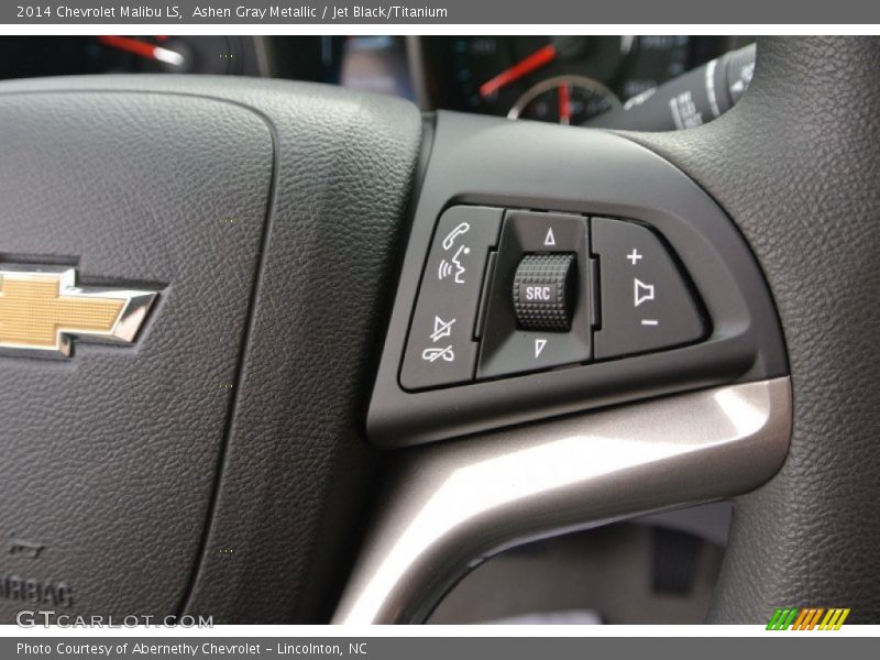 Ashen Gray Metallic / Jet Black/Titanium 2014 Chevrolet Malibu LS