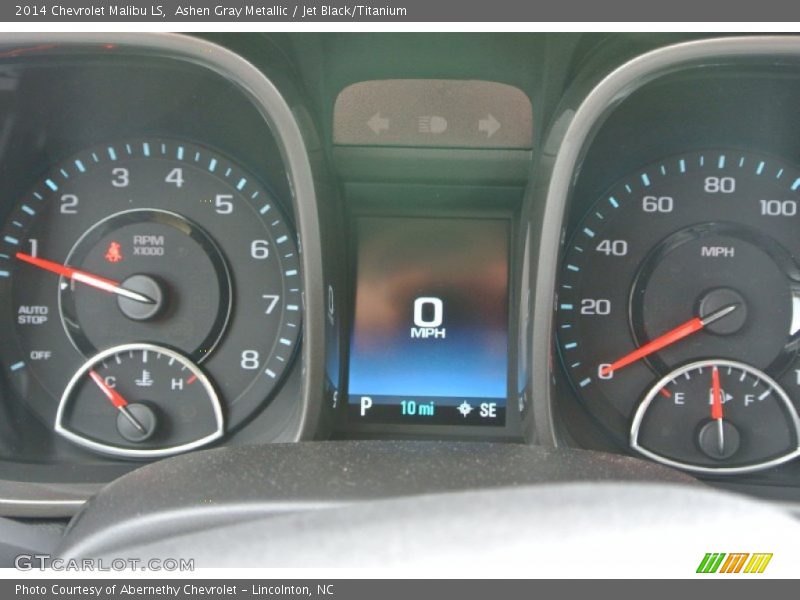 Ashen Gray Metallic / Jet Black/Titanium 2014 Chevrolet Malibu LS
