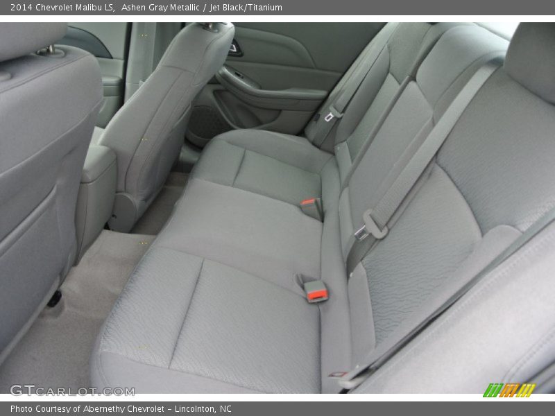 Ashen Gray Metallic / Jet Black/Titanium 2014 Chevrolet Malibu LS