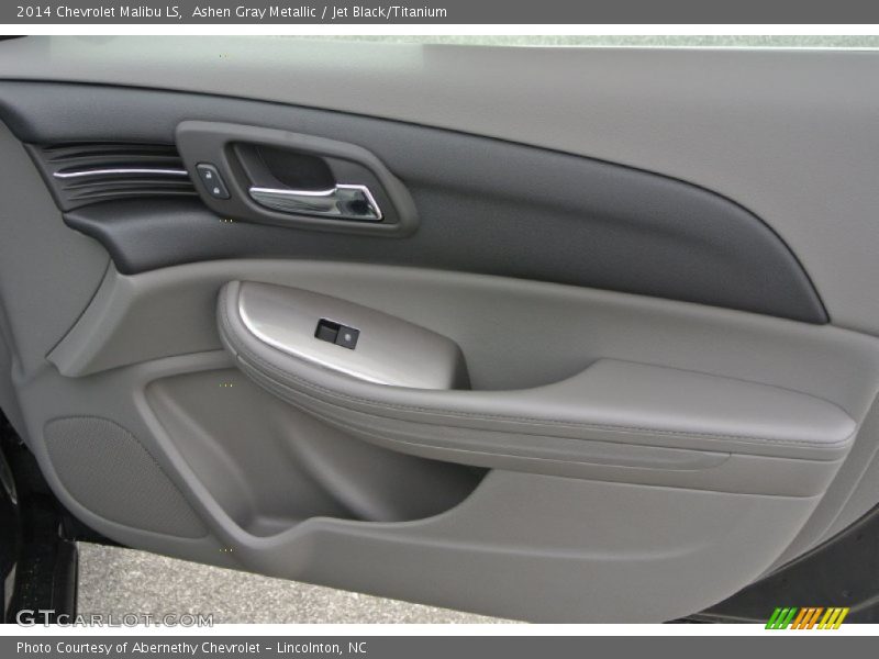 Ashen Gray Metallic / Jet Black/Titanium 2014 Chevrolet Malibu LS