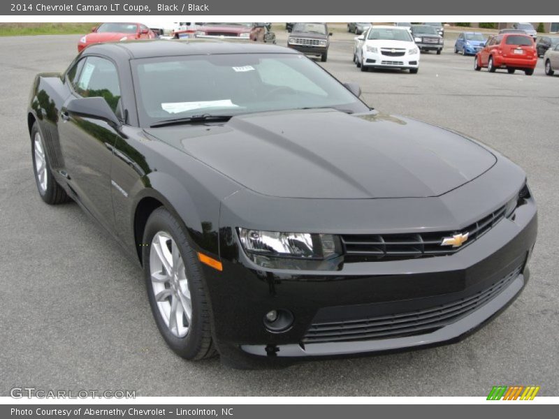Black / Black 2014 Chevrolet Camaro LT Coupe