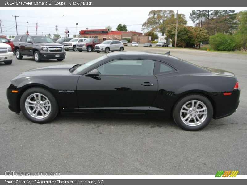 Black / Black 2014 Chevrolet Camaro LT Coupe