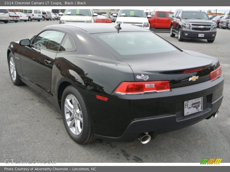 Black / Black 2014 Chevrolet Camaro LT Coupe