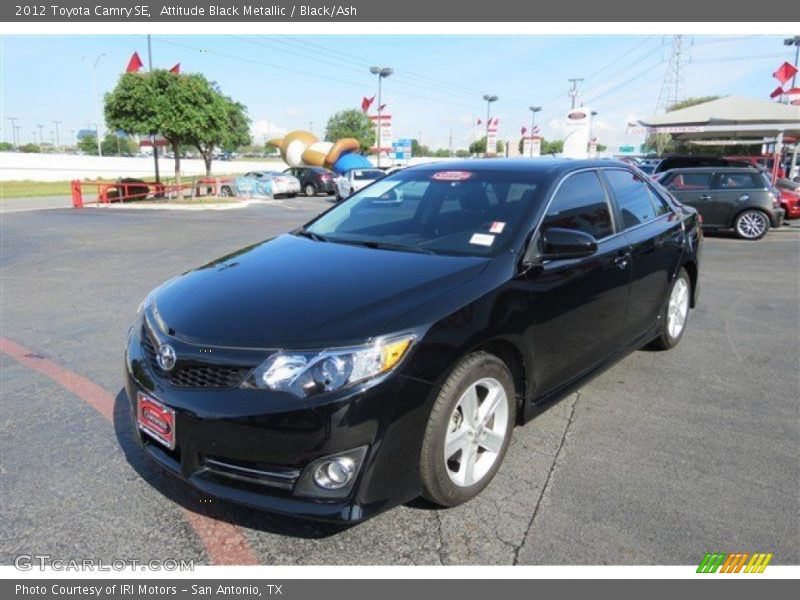 Attitude Black Metallic / Black/Ash 2012 Toyota Camry SE