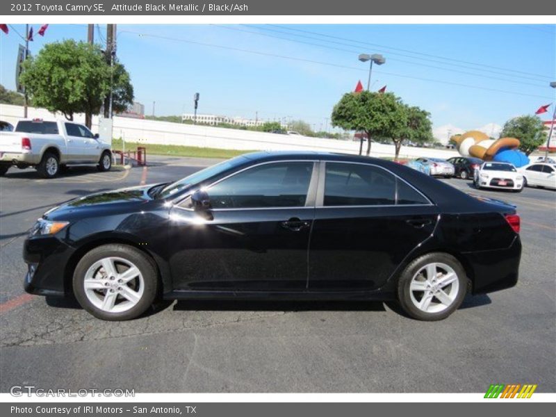 Attitude Black Metallic / Black/Ash 2012 Toyota Camry SE