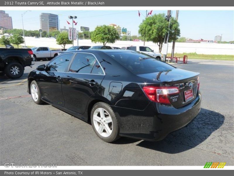 Attitude Black Metallic / Black/Ash 2012 Toyota Camry SE