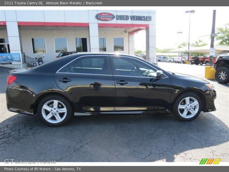 Attitude Black Metallic / Black/Ash 2012 Toyota Camry SE