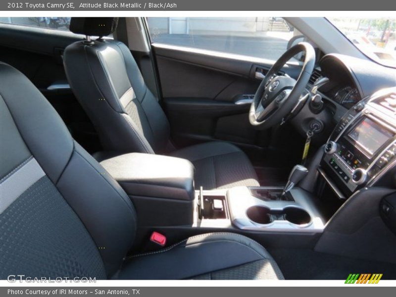 Attitude Black Metallic / Black/Ash 2012 Toyota Camry SE