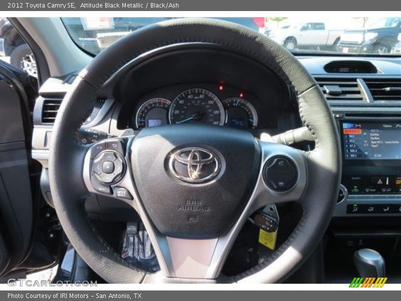 Attitude Black Metallic / Black/Ash 2012 Toyota Camry SE