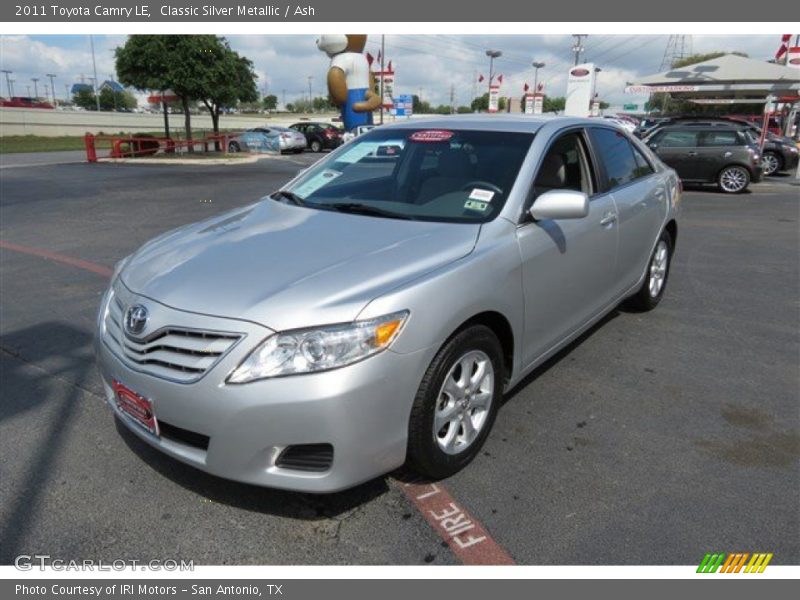 Classic Silver Metallic / Ash 2011 Toyota Camry LE