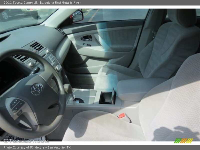 Barcelona Red Metallic / Ash 2011 Toyota Camry LE