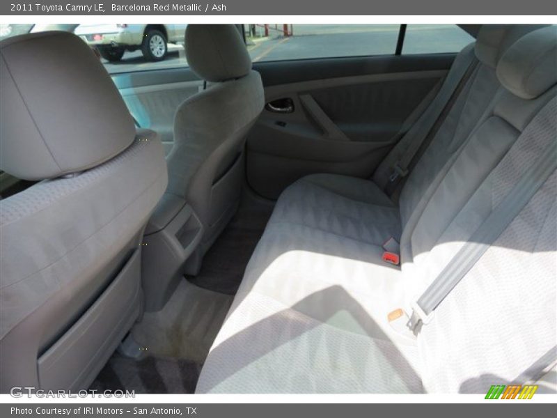 Barcelona Red Metallic / Ash 2011 Toyota Camry LE