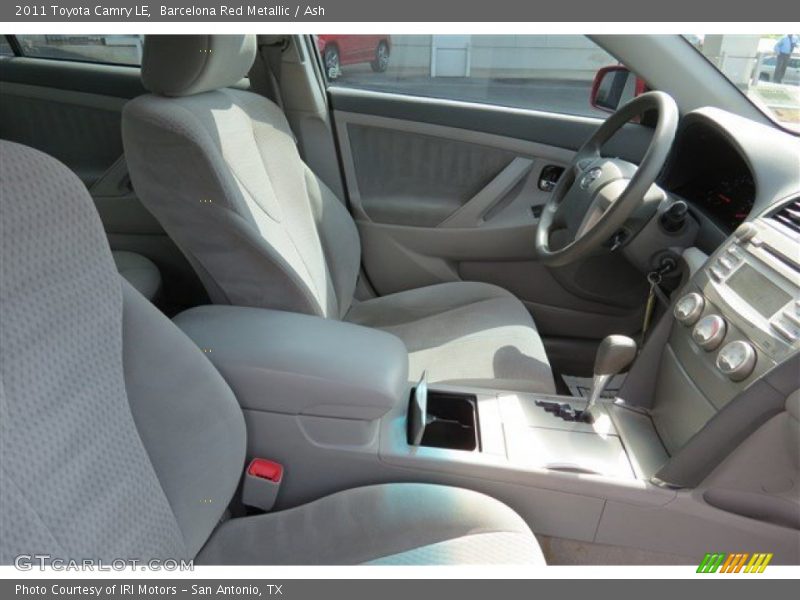 Barcelona Red Metallic / Ash 2011 Toyota Camry LE