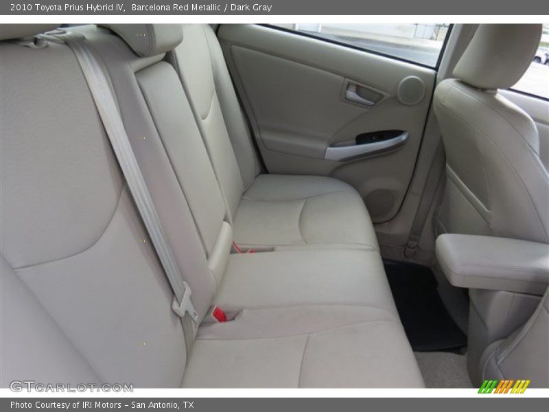 Barcelona Red Metallic / Dark Gray 2010 Toyota Prius Hybrid IV