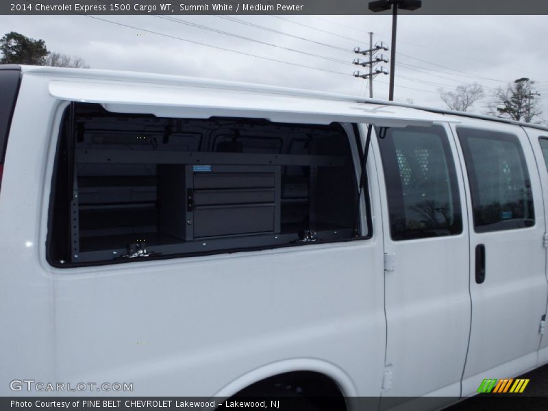 Summit White / Medium Pewter 2014 Chevrolet Express 1500 Cargo WT