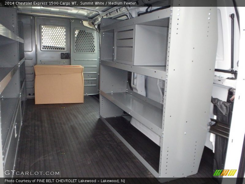 Summit White / Medium Pewter 2014 Chevrolet Express 1500 Cargo WT