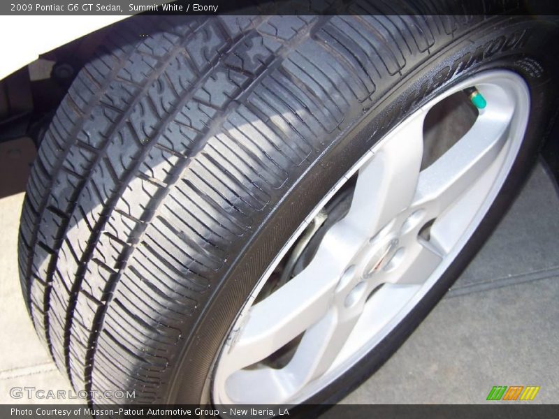 Summit White / Ebony 2009 Pontiac G6 GT Sedan