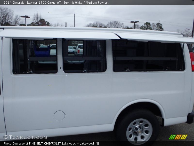 Summit White / Medium Pewter 2014 Chevrolet Express 1500 Cargo WT