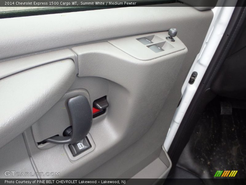 Summit White / Medium Pewter 2014 Chevrolet Express 1500 Cargo WT