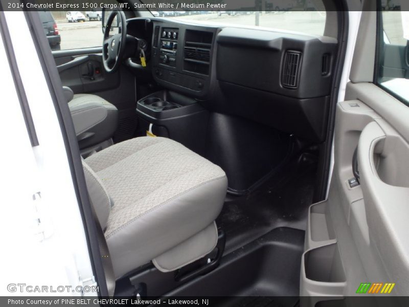 Summit White / Medium Pewter 2014 Chevrolet Express 1500 Cargo WT