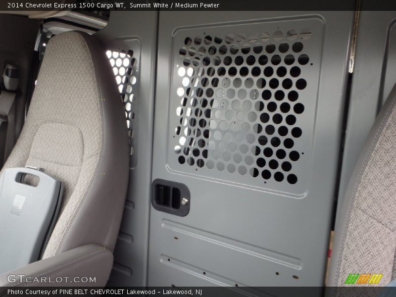 Summit White / Medium Pewter 2014 Chevrolet Express 1500 Cargo WT
