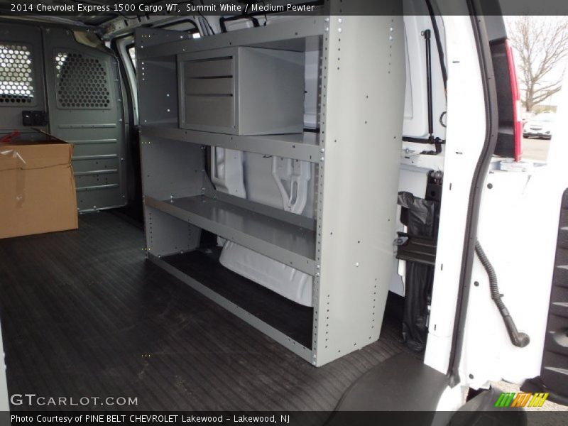 Summit White / Medium Pewter 2014 Chevrolet Express 1500 Cargo WT