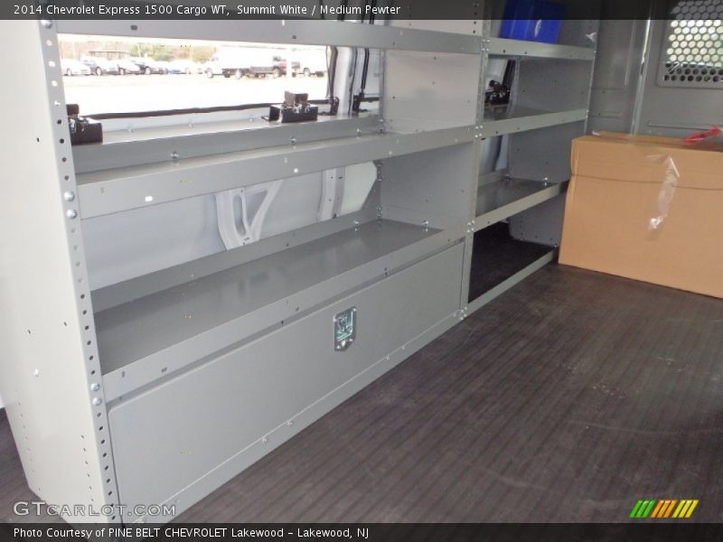 Summit White / Medium Pewter 2014 Chevrolet Express 1500 Cargo WT