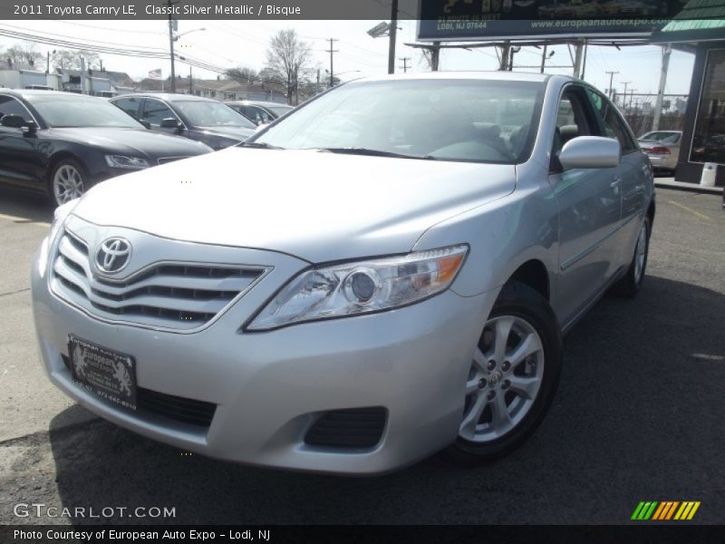 Classic Silver Metallic / Bisque 2011 Toyota Camry LE