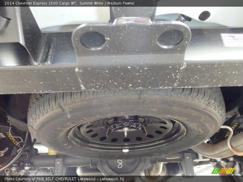 Summit White / Medium Pewter 2014 Chevrolet Express 1500 Cargo WT
