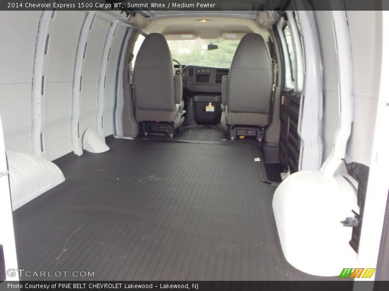Summit White / Medium Pewter 2014 Chevrolet Express 1500 Cargo WT
