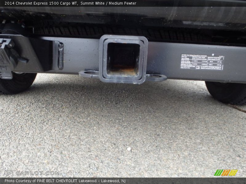 Summit White / Medium Pewter 2014 Chevrolet Express 1500 Cargo WT