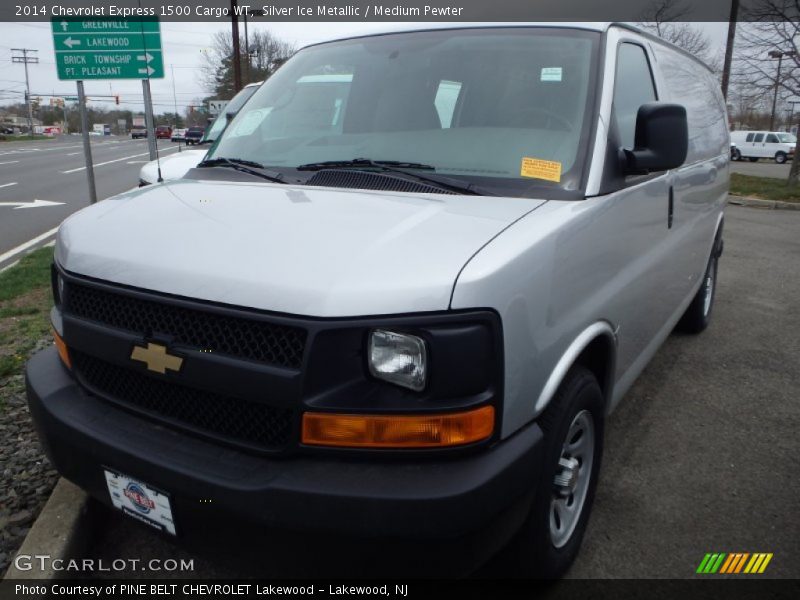 Silver Ice Metallic / Medium Pewter 2014 Chevrolet Express 1500 Cargo WT