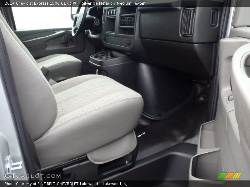 Silver Ice Metallic / Medium Pewter 2014 Chevrolet Express 1500 Cargo WT