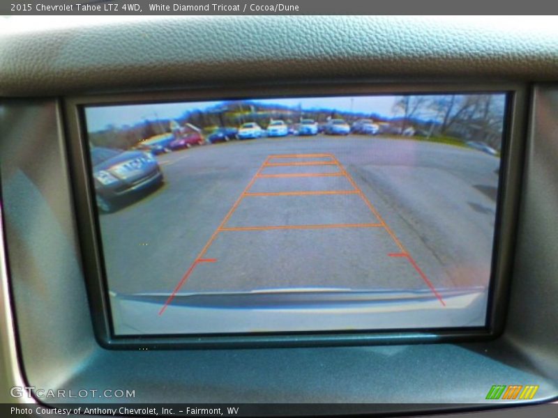 White Diamond Tricoat / Cocoa/Dune 2015 Chevrolet Tahoe LTZ 4WD