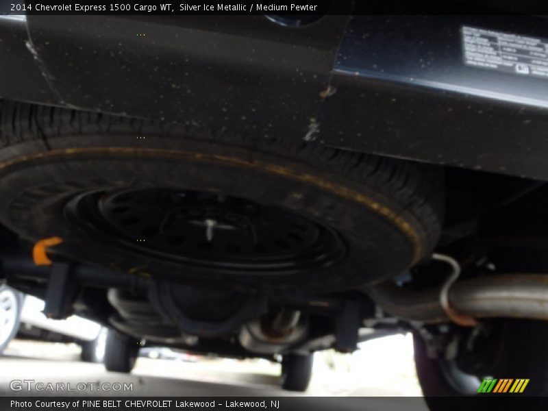 Silver Ice Metallic / Medium Pewter 2014 Chevrolet Express 1500 Cargo WT