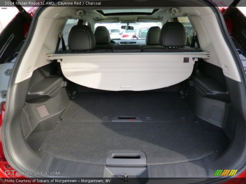 Cayenne Red / Charcoal 2014 Nissan Rogue SL AWD