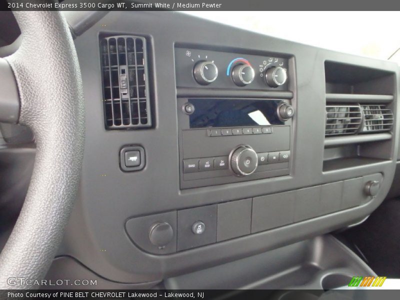 Summit White / Medium Pewter 2014 Chevrolet Express 3500 Cargo WT
