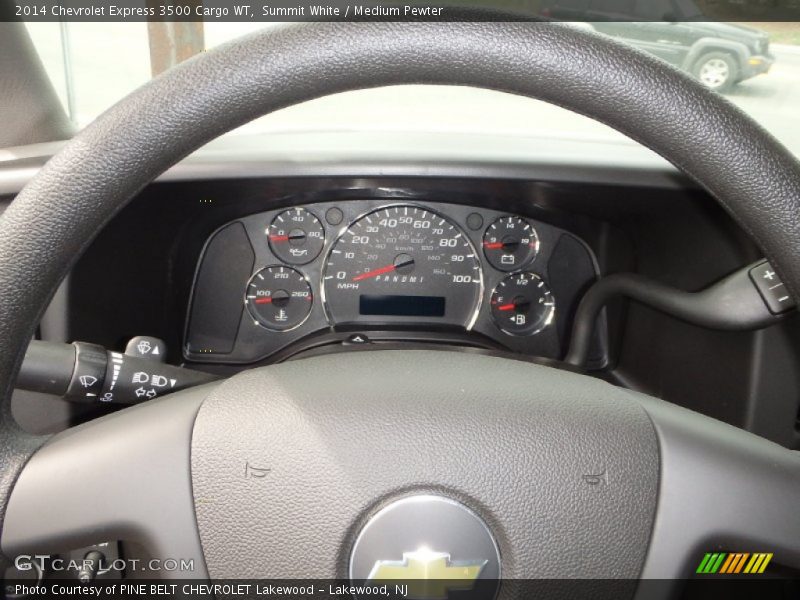 Summit White / Medium Pewter 2014 Chevrolet Express 3500 Cargo WT