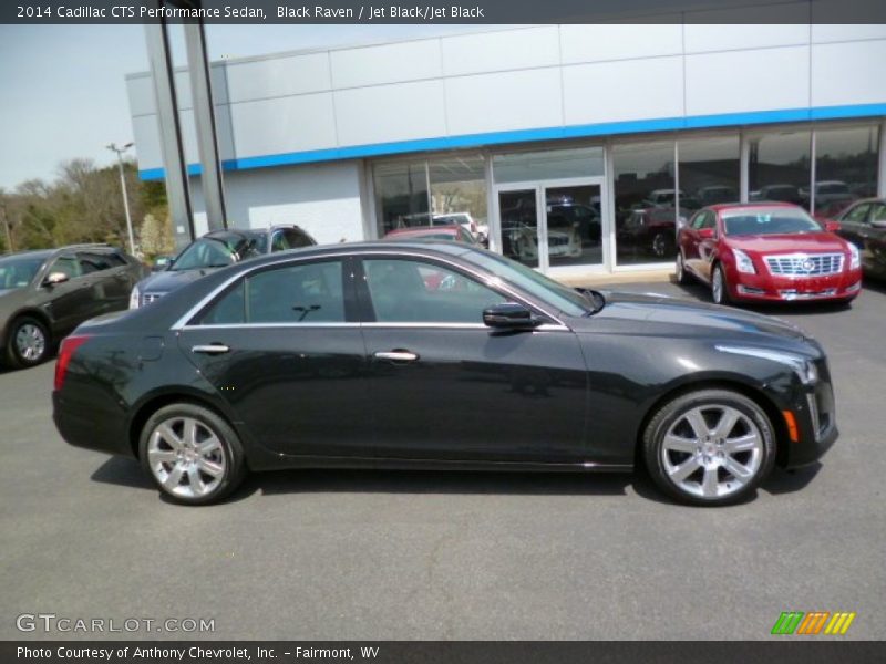 Black Raven / Jet Black/Jet Black 2014 Cadillac CTS Performance Sedan