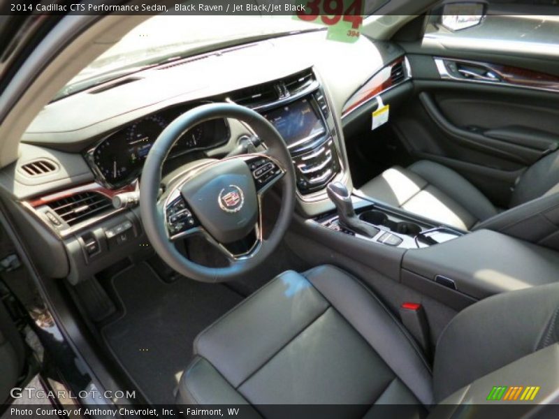 Black Raven / Jet Black/Jet Black 2014 Cadillac CTS Performance Sedan