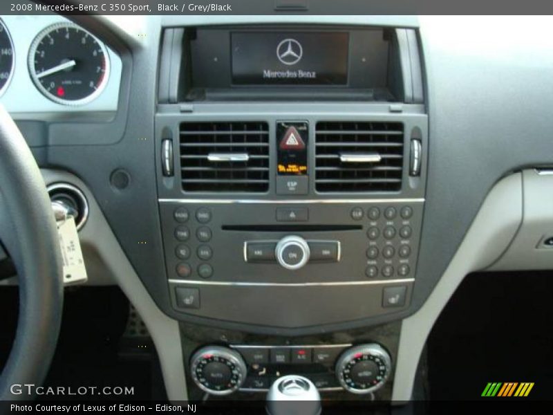 Black / Grey/Black 2008 Mercedes-Benz C 350 Sport
